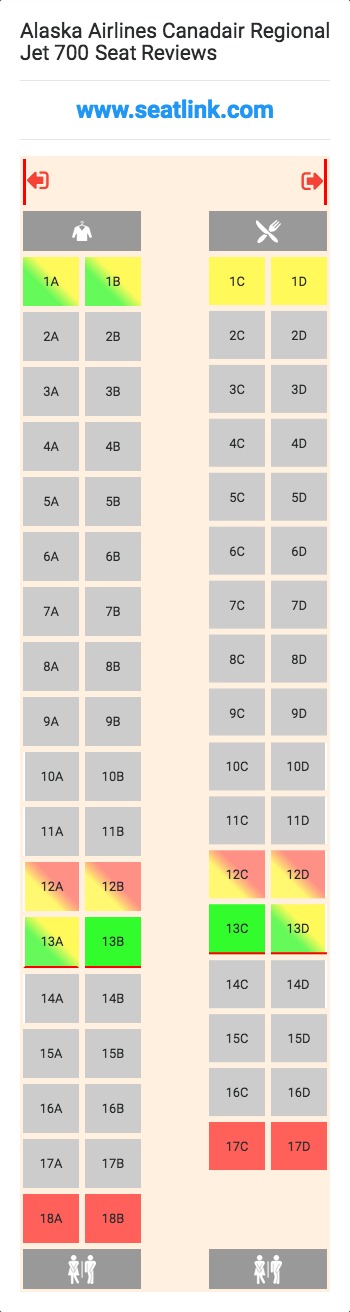 cr7 canadair rj 700 seating chart